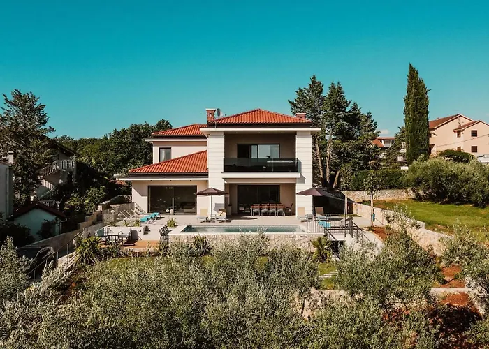 Villa Lu 1 Island Krk By Guide *